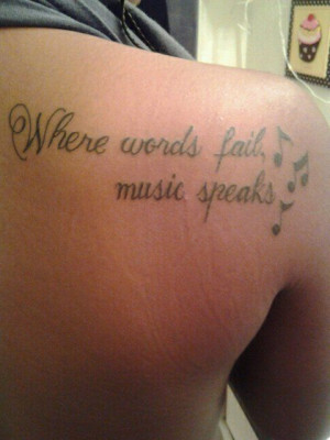 If you are interested in the music-inspired tattoos, you can find more ...