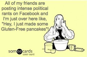 little gluten free humor...