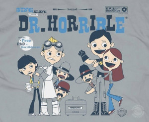 Dr. Horrible t-shirt