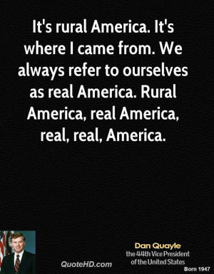 Rural America Quotes