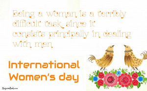 Women's Day Quotes And Sayings In English With Wishe Greeting Images