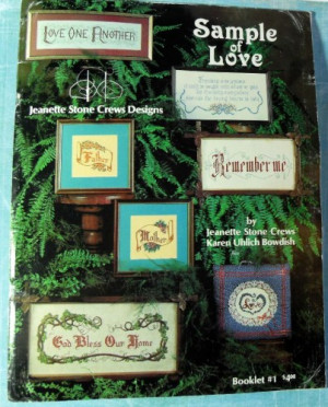 old fashioned sayings cross stitch crews designs love friendship