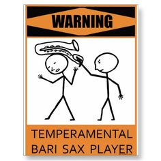 mess with bari sax players end of discussion more marching band band ...