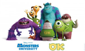 Monsters University Pop Quiz & Pumpkin Carving Stencil