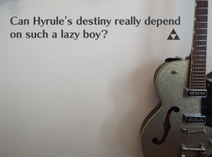 Legend of Zelda inspired Ocarina of Time quote by ShesDeadJim, £4.00