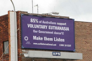 The Yagoona billboard. Photo: Brendan Esposito / Sydney Morning Herald