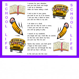 School life poem by Nicola by Nicola95