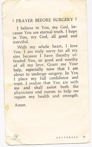 prayers before surgery for requests prayers main page of prayers ...