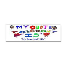Pregnant Quotes Wife Wall Decal