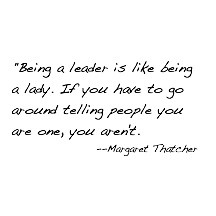 On Leaders & Leadership