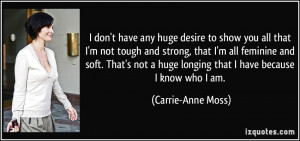 AM Not Strong Quotes