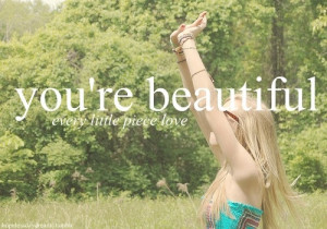 you're beautiful Taylor Swift quote