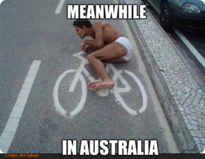 Meanwhile In Australia………..