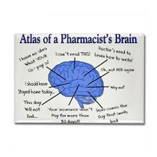 Unique Pharmacist Rectangle Magnet