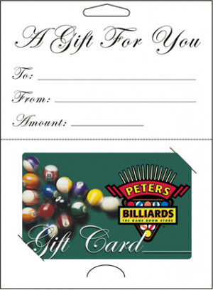 Obtain a custom Gift Card Backer quote here: