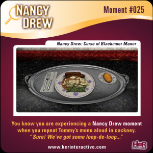 my favorite Nancy Drew moments of all time; being able to fully quote ...