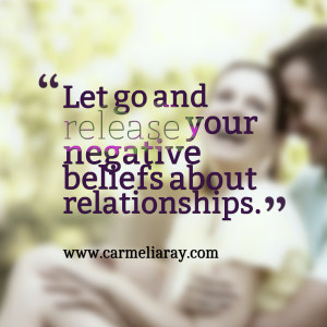 Quotes Picture: let go and release your negative beliefs about ...
