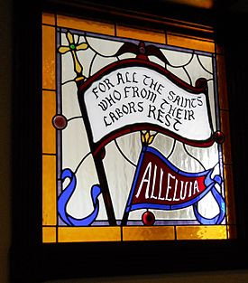 For All the Saints stained glass, All Saints Episcopal Church , Jensen ...