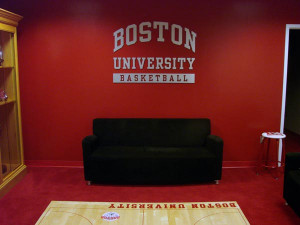 BU Men's Basketball Locker Room