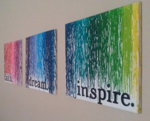Melted Crayon Art Projects