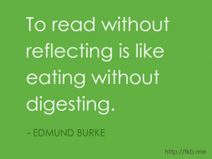 Here's another great quote about books and reading. (from http://fkb ...