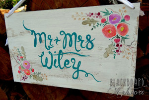 mr and mrs wedding sign mr and mrs wedding sign