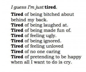 Tired of Being Bullied