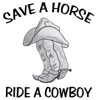 ... Humorous & Funny T-Shirts, > Funny Sayings/Quotes > SAVE A HORSE