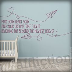 quotes wall quote wall airplanes quotes cute quotes wall decal paper ...