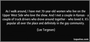 More Lee Tergesen Quotes