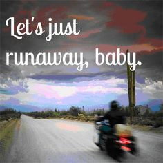 Run away. Hope you have a relaxing weekend! You deserve it! Get your # ...