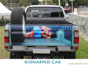 Funny Kidnapped Car