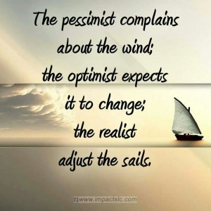 Optimist Pessimist Realist