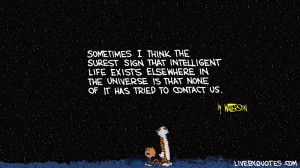 Calvin and Hobbes Quotes On Life