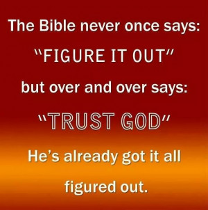trust in god