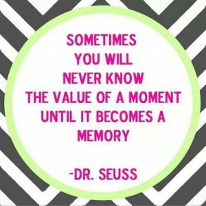 Dr. Seuss moment and memory