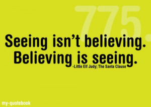 Always Believe This! The Santa Clause