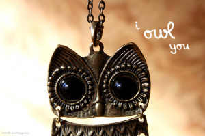 lillyyd, necklace, owl, owls, quote