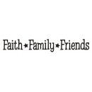 Faith Family Friends Bold - Wall Decal