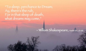 Dream Famous William Shakespeare Quotes
