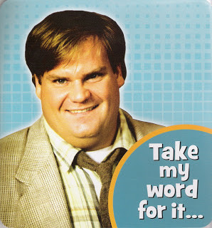 Chris Farley on an episode of 