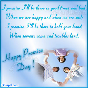Happy promise day quote