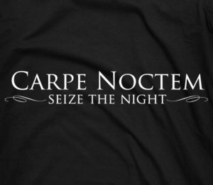 Carpe Noctem (Seize the Night) t-shirt