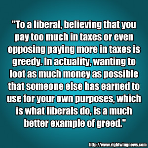 Our own government chides those of us who pay taxes for being ...