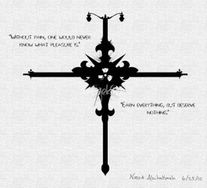 Abstract Cross Design Drawing & quotes by Nadia A., United States
