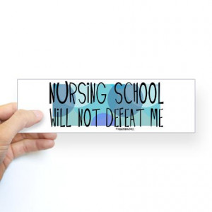 Funny Student Nurse Sayings Stickers | Car Bumper Stickers, Decals ...