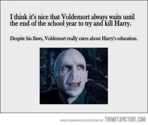 funny Voldemort face Harry