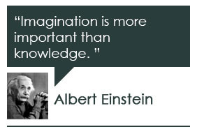 Einstein quote on imagination