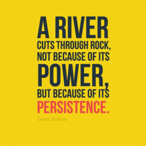 Be persistent and you can accomplish the impossible! -- Motivational ...