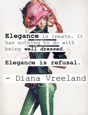 Elegance quote